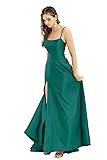 GOOSPRAN Women's Prom Dress Long Train Side Slit