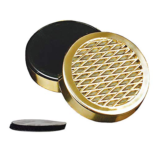 Cigar Humidifier - for Tobacco Moisturizing and Increased Humidity,Round and PVC Material, Gold Tone - Thumbnail 2