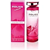 Passion Woman By Police - Fragrance For Women - Floral And Fruity Accords - Top Notes Of Blackcurrant Leaves, Green Apple, Sicilian Bergamot And Sweet Orange - Fresh Flowery Center - 3.4 Oz EDT Spray