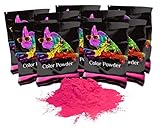 Holi Color Powder Pink 10 Pack of 70 Grams Each
