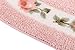 JSJ_CHENG Oval Soft Cute Rose Floral Microfiber Bathroom Area Rugs and Mats Non-slip (17.7-inch By 29.5-inch, pink)
