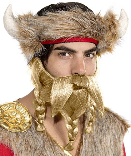 Forum Novelties Men's Novelty Braided Warrior Beard