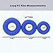 LYNK Cock Ring Black Medical Grade Silicone for Men, Set of 3 Intimate Enhancer Support Rings Small Medium Large, Last Longer Get Harder Erections