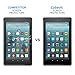 All-New Fire 7 Screen Protector, [2-Pack] Cubevit Tempered Glass Screen Protector for All-New Amazon Fire 7 Tablet 7 Inch (7th Generation,2017 Release Only),Bubble Free/9H Glass Screen for Fire 7 2017