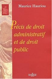 Précis de droit administratif et de droit public