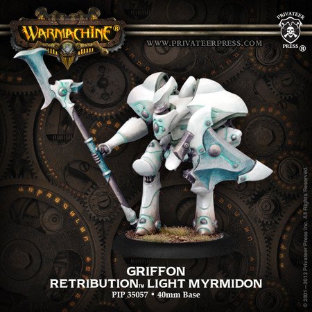 Griffon Light Myrmidon (Plastic) Retribution Box PIP35057 WARMACHINE