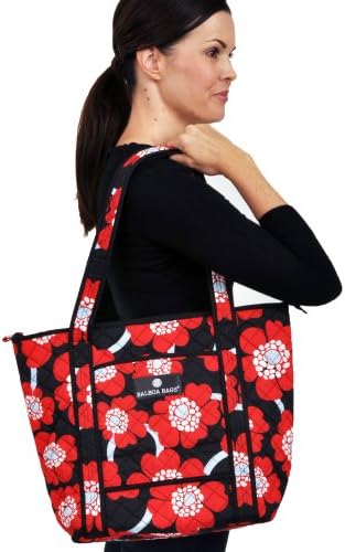 Balboa Baby Tote Bag, Red Poppy