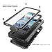 iPhone 8 Plus / 7 Plus Waterproof Case Heavy Duty with Built-in Screen Full Body Protective Shockproof Drop Proof Hybrid Hard Cover Military Outdoor Sport for Apple iPhone 8 Plus / 7 Plus (T-Black)
