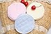 BeautyMood 20pcs Softest Natural Antibacterial Ecological cotton Washable Nursing Pads-Reusable for Breastfeeding pads Women Eco-friendly Collects Milk Pads ( colour random)
