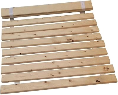 STOREX Heavy Duty Wooden Mattress Slats 3ft to 6ft Bed Slats