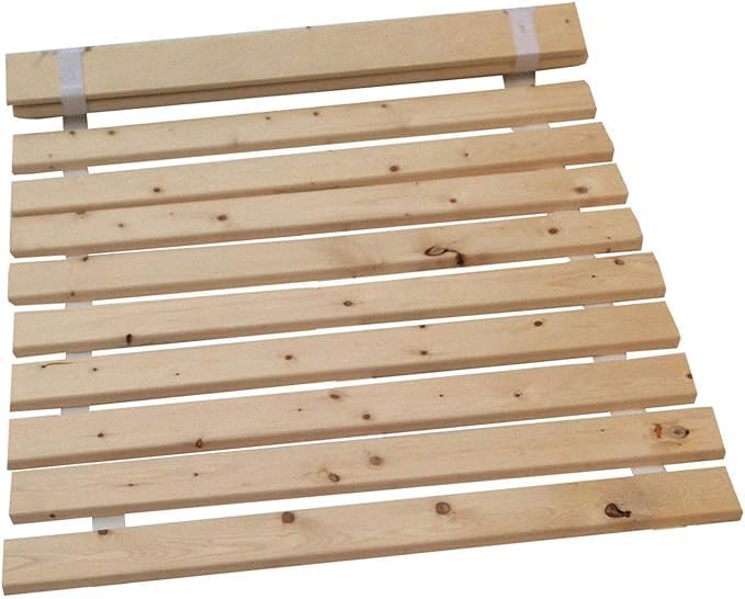 STOREX Heavy Duty Wooden Mattress Slats 3ft to 6ft Bed Slats