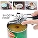 Can Opener Manual Can Opener Smooth Edge 1Anberi Can Openers for Seniors with Arthritis Stainless Steel Sharp Blade Bottle Opener, Easy Turn, Ergonomic Designed Handle, Cool Kitchen Gadgets
