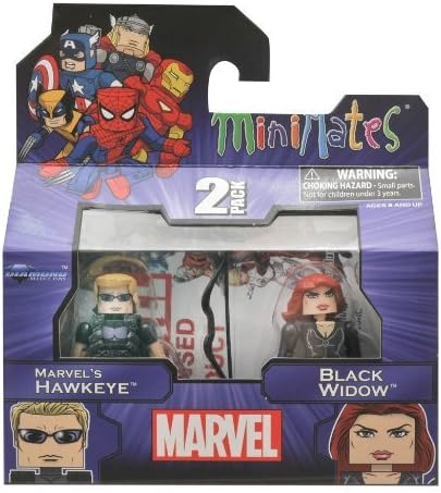 Marvel Minimates Series 17 Hawkeye and Black Widow