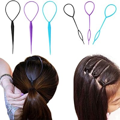 Amazon Com 2pcs Magic Hair Bun Maker Hairband Hair Accessories