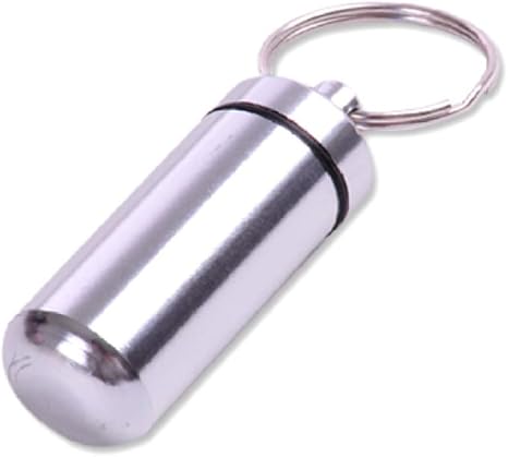 Amazon Co Jp ピルボックス ピルディスペンサーリマインダー3個旅行防水キーリング薬瓶箱タブレット収納ケースコンテナオーガナイザー ホーム キッチン