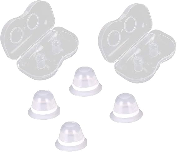 Correcteur De Mamelon Nipplesuckers Silicone - 6 Paires Pour Mamelons Plats Ou Inversés Avec Boucliers