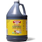 Bragg Organic Coconut Liquid Aminos 128 oz - Soy Sauce Alternative, Vegan | Gluten-free, plant-based, naturally low sodium, t
