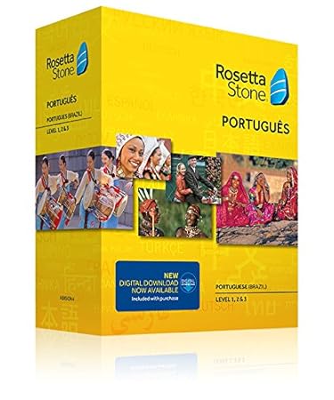 Learn Portuguese: Rosetta Stone Portuguese (Brazil) - Level 1-3 Set