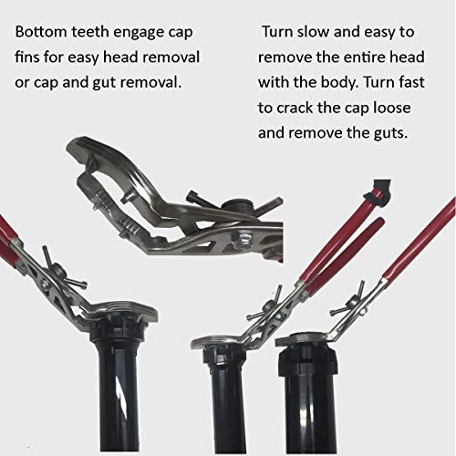 Keyfit Tools Sprinkler Head Wrench Stainless Steel PRO, Fastest Removal