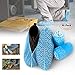 Premium Disposable Boot and Shoe Covers,keliiyo Durable, Water Resistant, Non-Toxic,One Size Fits Most (100-Pack)