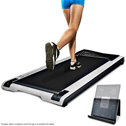 Sportstech DESKFIT DFT200 Office Desk Treadmill, Fit & healthy at the office and at home, Move and work at the same time, no more back pain, With practical tablet holder, remote control and app