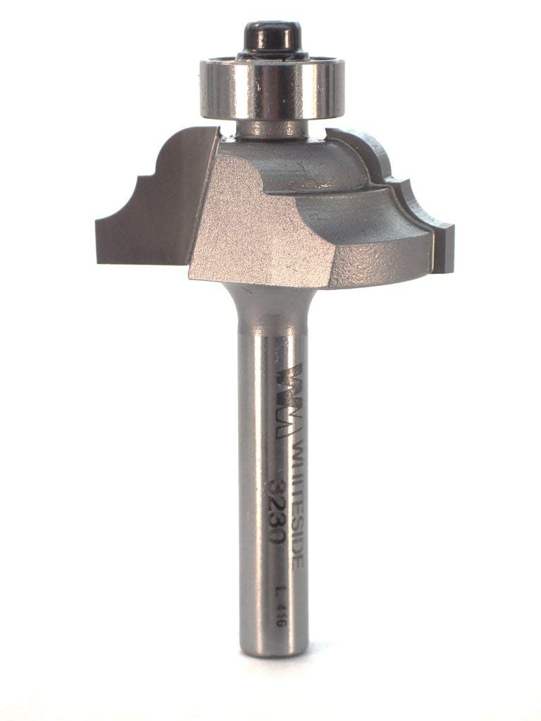 Whiteside Router Bits 3230 Classical Pattern Bit with 5/32-Inch Radius, 1-1/4-Inch Large Diameter and 1/2-Inch Cutting Length