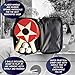 Ping Pong Paddle Set, 2 Table Tennis Rackets 3 Balls and Case, Soft Sponge Rubber Ping Pong Paddles, Great Pingpong Rackets for Training, Activity for Family, Kids, Friends, Perfect Set On The Go