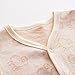Yoyosoudou Organic Cotton Unisex Baby Sleeveless Snaps Vest