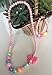 Amkaka Kids Jewelry Colorful Stretch Necklace Bracelet Set for Little Girls, Toddlers, Children