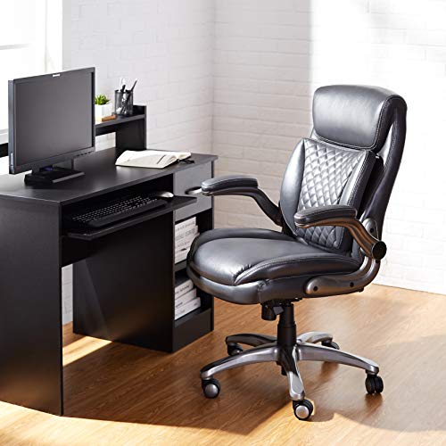 Ergonomic Executive Office Desk Chair with Flipup
