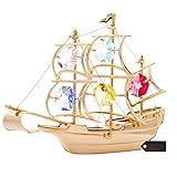 24K Gold Plated Mayflower Ship Boat Nautical