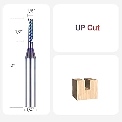 SpeTool Carbide Single Flute CNC Router Bits