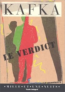 Le Verdict Franz Kafka Babelio
