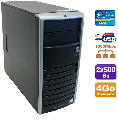 Server Hp Proliant Ml110 G5 Xeon X3330 2 66ghz 4gb Disks 2x500go Sata Amazon Co Uk Computers Accessories