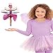 Magically Flying Fairy Doll - Best Gift for 6 Year Old Girl Kids Toy - Infrared Induction and Remote Control Toys - Birthday Present for 3-4-5-7-8-9 Ages Children(Random Little Gift - 4 Spare Wings)