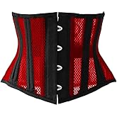 LARTIGUE Latex Waist Trainer for Women Underbust Sport Workout Corset Girdle Shapewear Hourglass Body Shaper