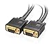 Cable Matters VGA Monitor Cable with 3.5mm Stereo Audio 3 Feet