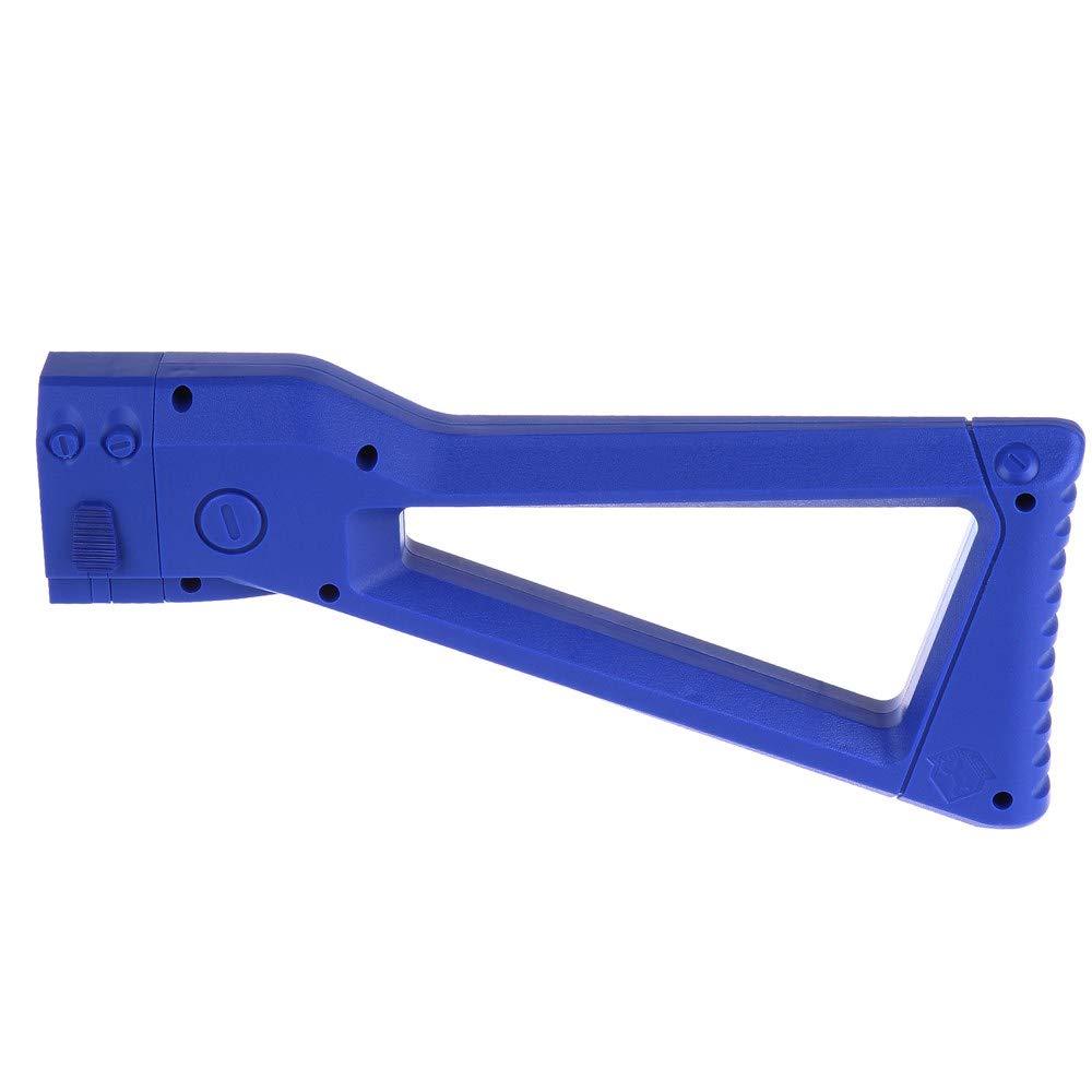 WORKER AK Style Shoulder Stock for nerf N-Strike Elite and Nerf Modulus Series Toy (Blue)