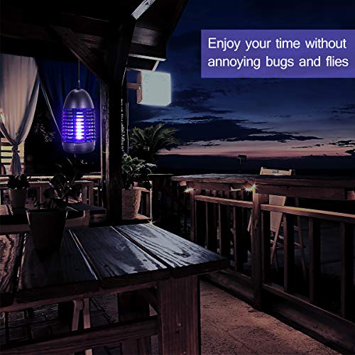 YUNLIGHTS Indoor Fly Killer Mosquito Zapper, 7W Electric Bug Zapper Fly