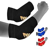 RDX MMA Elbow Support Brace Sleeve Pads Guard Bandage Elasticated Shield Protector