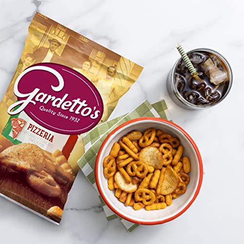 GARDETTO’S SNACK PARTY MIX, PIZZERIA, SAVORY PUB MIX SNACK BAG, 8.6 OZ
