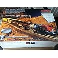 MARKLIN HO Digital Premium Starter 2 Trains Set 29849 - STEAM Big BOY U.Pacific+Diesel EMD F7 S.FE DIG. DECODERS LOCOMOTIVES W/EXT.FUNTIONS and Sound+Long Wide Oval C Tracks W/SWITCHES+DIG.Controls.