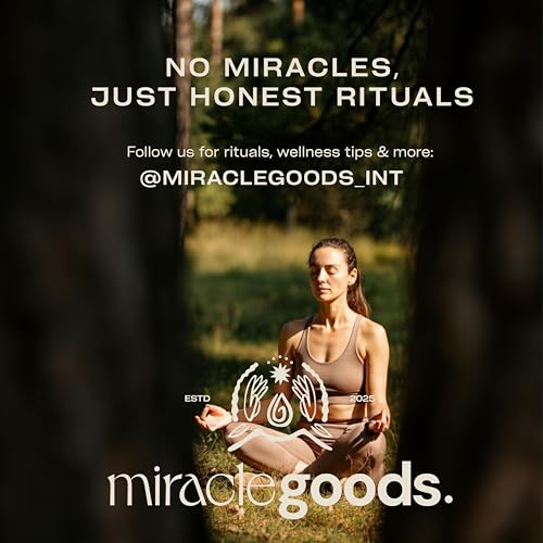 MIRACLE GOODS.® Pure Himalayan Shilajit | Natural Shilajit Resin with 76% Fulvic Acid +85 Minerals | Lab Certified, Heavy Metal Free | Renewed Vitality and Structural Strength