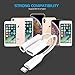 for iPhone Headphone Adapter Connect to 3.5mm Headphone Aux Audio Charge Jack for iPhone X/XS/XSMax/XR/8/8 Plus/7/7Plus Chargers Power Adapters Support Music and Charger Compatible iOS12 System White