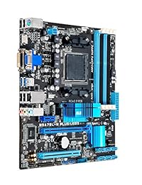 ASUS - Placa madre MicroATX con USB3, DDR3, HDMI, DVI, USB 3.0, 760G. M5A78L-M Plus