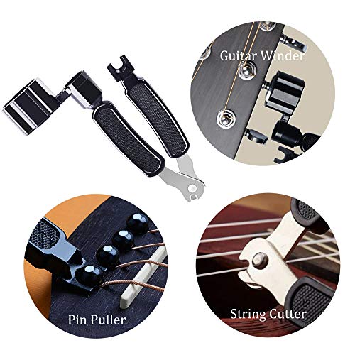 image for Augshy 65 PCS Guitar Tool Changing Accessories Kit Including Guitar St