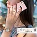 FYY Leather Case with Mirror for iPhone SE Case 2022 (3rd Gen)/iPhone SE Case 2020 (2nd Gen)/iPhone 7 Case/iPhone 8 Case 4.7