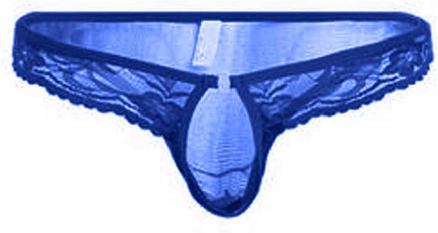 Mens Mesh Thongs Lingerie Breathable Briefs Sexy Bikini Underwear See-Through Hot Underpants Gift for Boyfriend