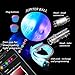 Led Juggling Ball Beginners\Professionals - The Night Circus Light Show - Turns to Poi, Staff, Flower Stick \ Modular Juggling - 2 Smart Programmable Brains Speevres