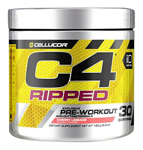 Cellucor C4 Ripped Pre Workout Supplement Cherry Limeade 180 G